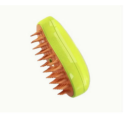 Rechargeable Shedding Hair Spray Hot Steam Easy Pet Grooming Brush for Cat, Dog