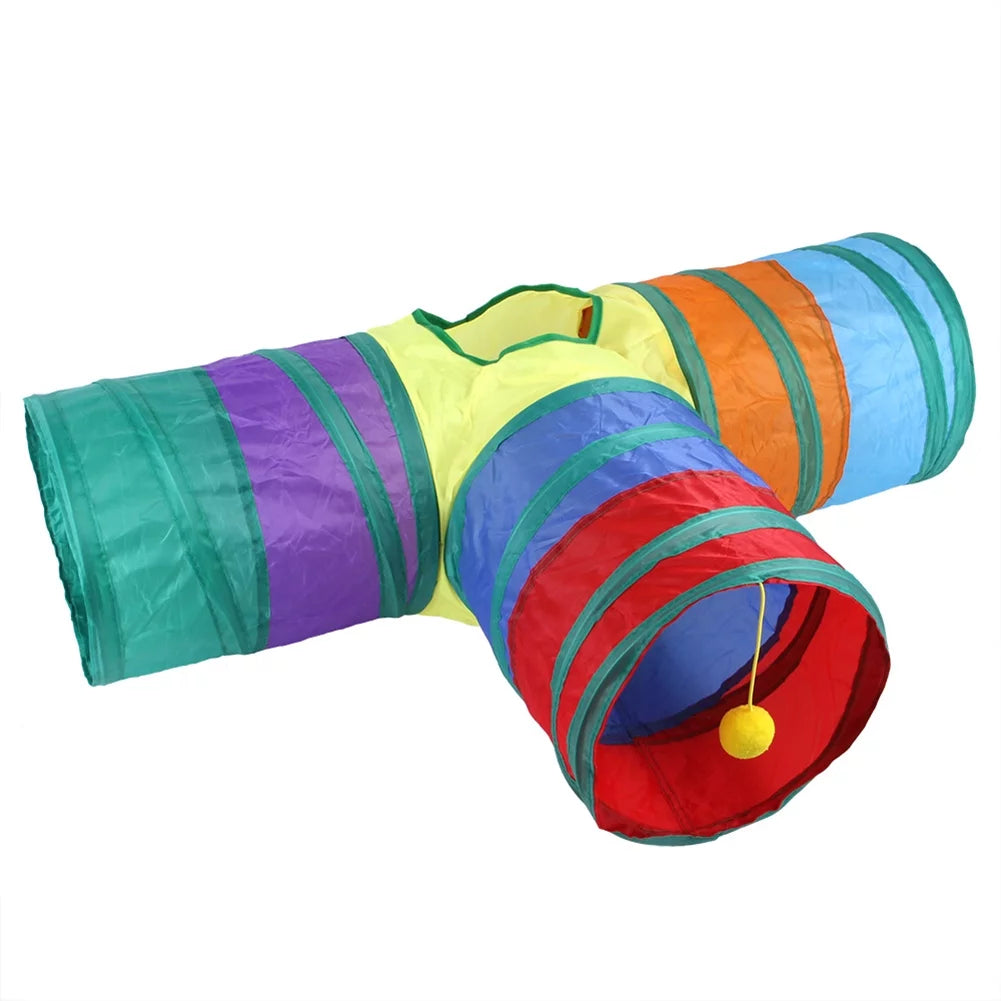 Cat Tunnel Interactive Cat Toy Cat Tunnels for Indoor Cats